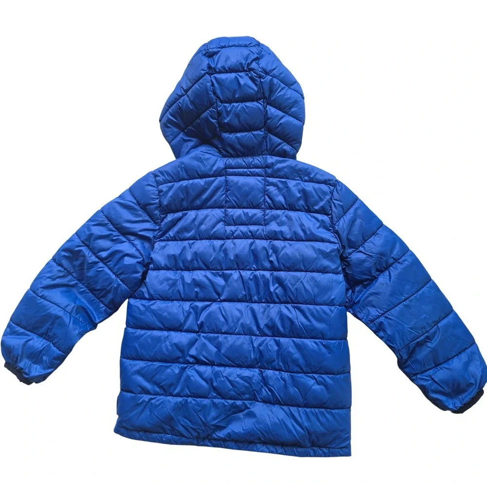 Gap Kids 5T Admiral Blue Primaloft Lightweight Puffer‎ Hooded Jacket S/706075-01